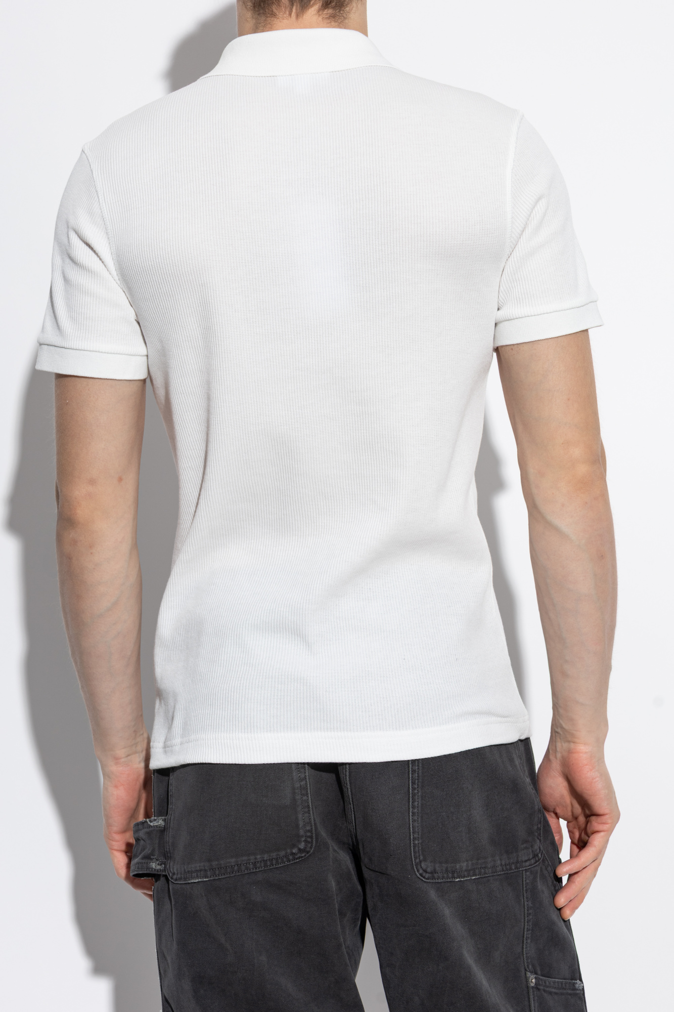 Tシャツ・カットソー LACOSTE Men Polo Shirts L13121 White Lacoste Short Sleeved Polo T Shirt White | Mainline Menswear